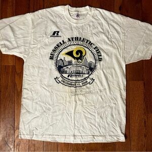 St. Louis Rams 2006 Russell Athletic Field T-Shirt Size XL